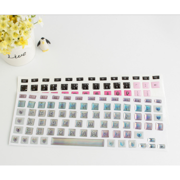 Custom Waterproof Notebook Keyboard Protective Film Silicone Laptop Keyboard Dust-proof Sticker Skin Film